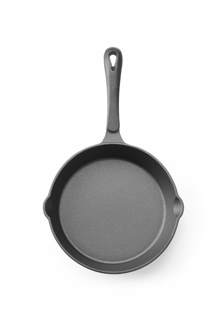 Cast iron skillet, HENDI, svart, ⌀200x(H)40mm, Round
