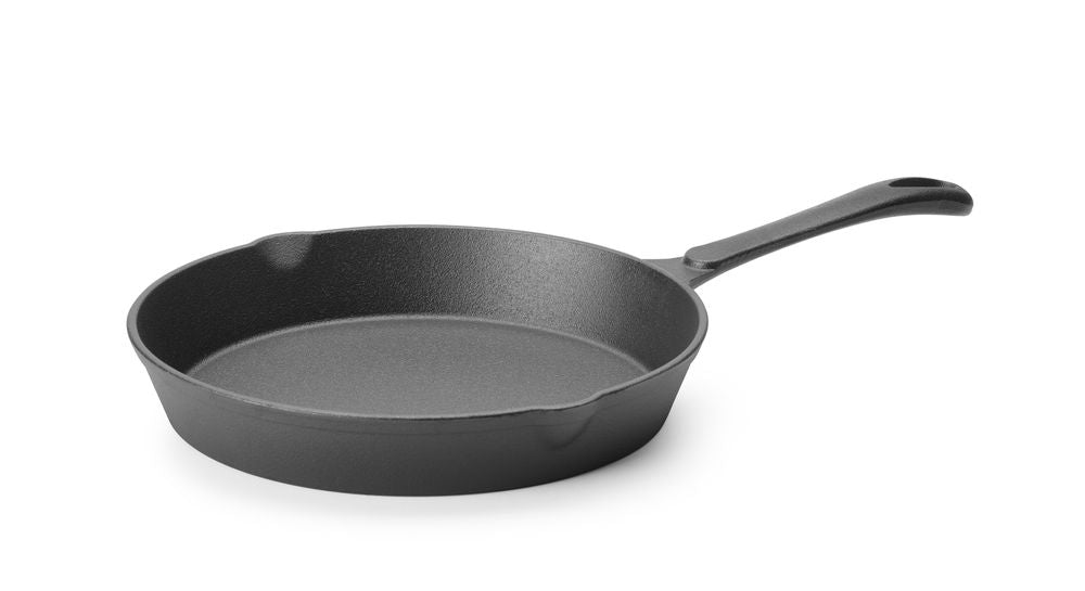 Cast iron skillet, HENDI, svart, ⌀250x(H)40mm, Round