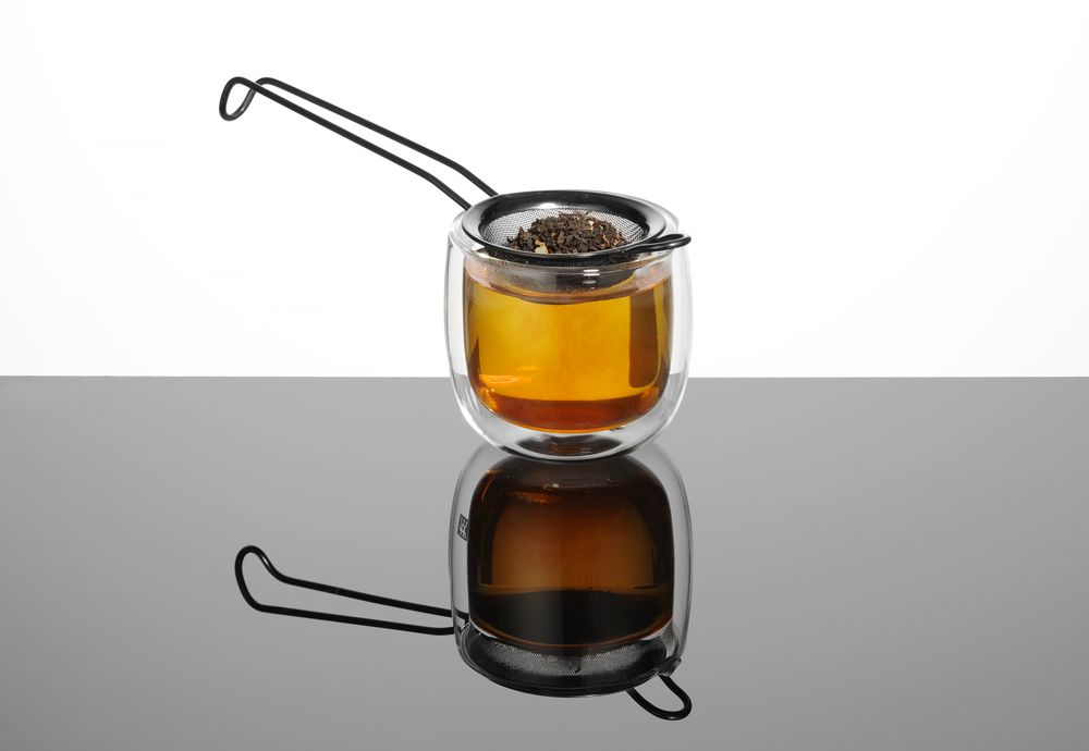 Bar strainer, BarUp, Black, ⌀65x220mm