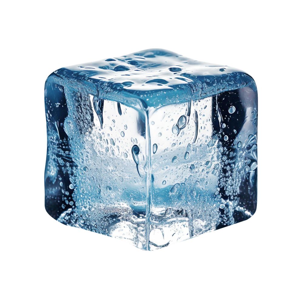 Ice cube mould XL, BarUp, Blue, 170x110x(H)52mm