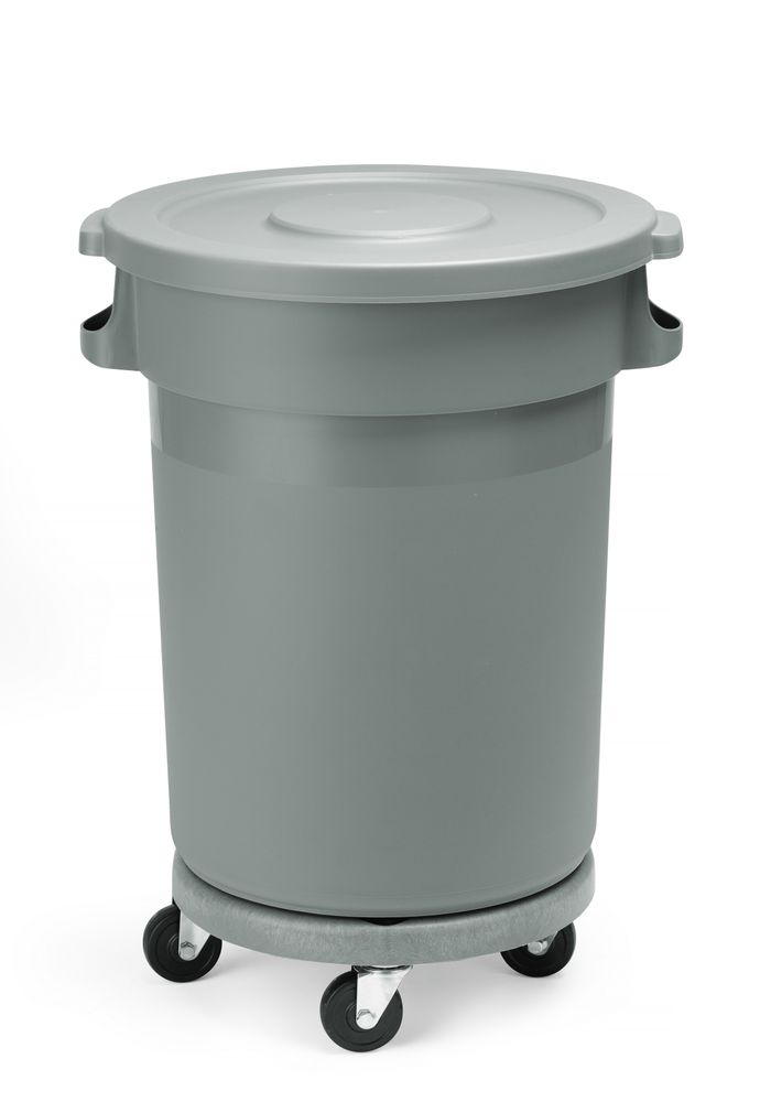 Round waste bin, AmerBox, 80L, ⌀490x(H)620mm