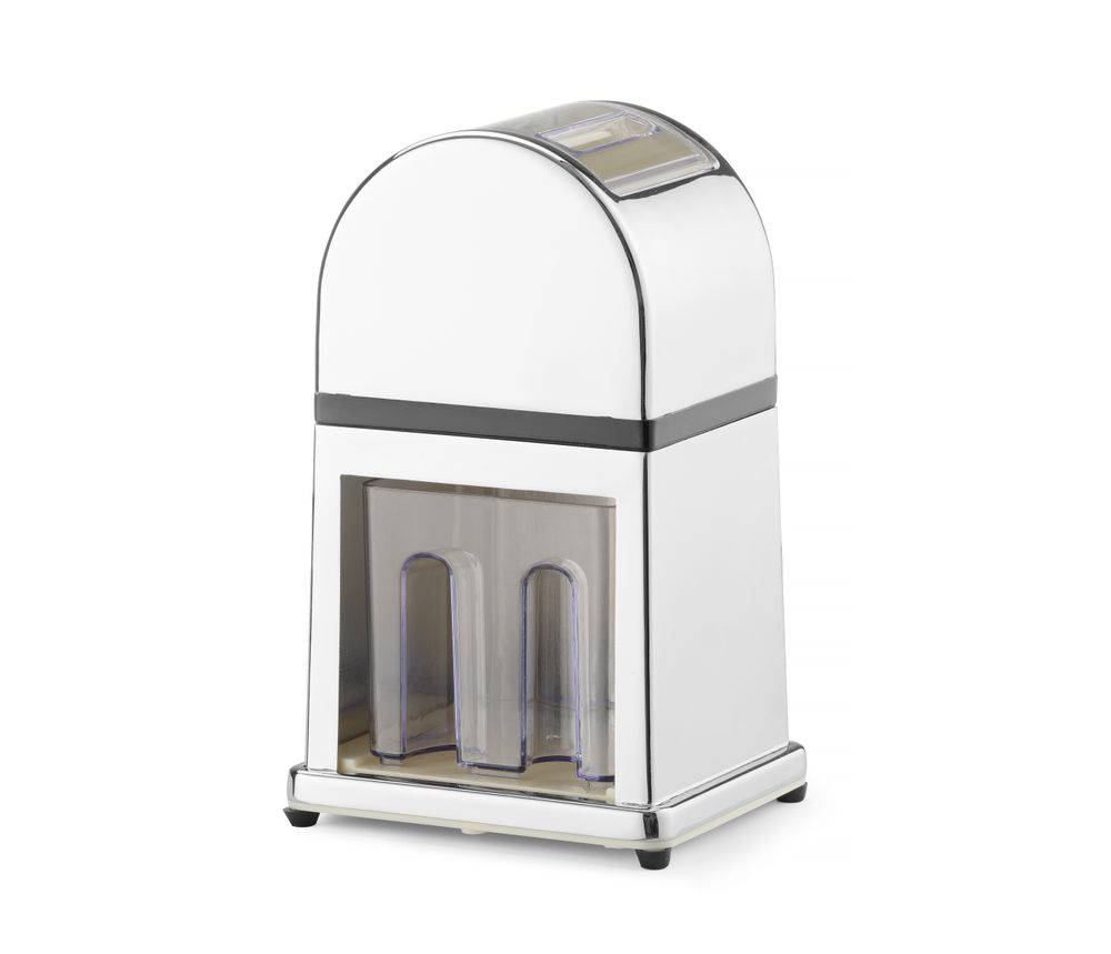 Ice crusher – manual, BarUp, Silver, 160x140x(H)270mm