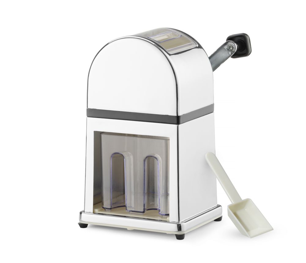 Ice crusher – manual, BarUp, Silver, 160x140x(H)270mm