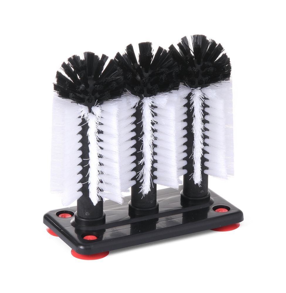 Glass brushes, BarUp, 185x95x(H)190mm