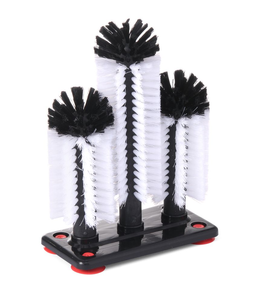 Glass brushes, BarUp, 185x95x(H)230mm