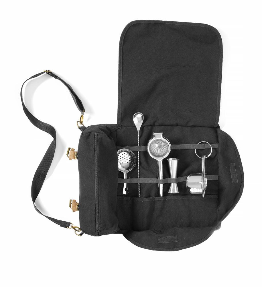 Bartender bag, BarUp, Black, 210x370x(H)70mm