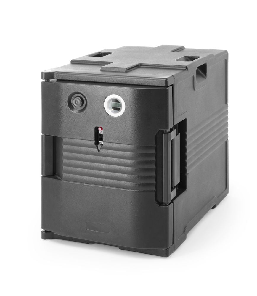 Thermo-insulated container with heating function – catering, AmerBox, GN 1/1, 477x680x(H)620mm
