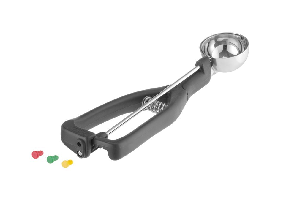Ice cream scoop for left-handers, Stöckel, 1/30, Black, ⌀49x(H)mm