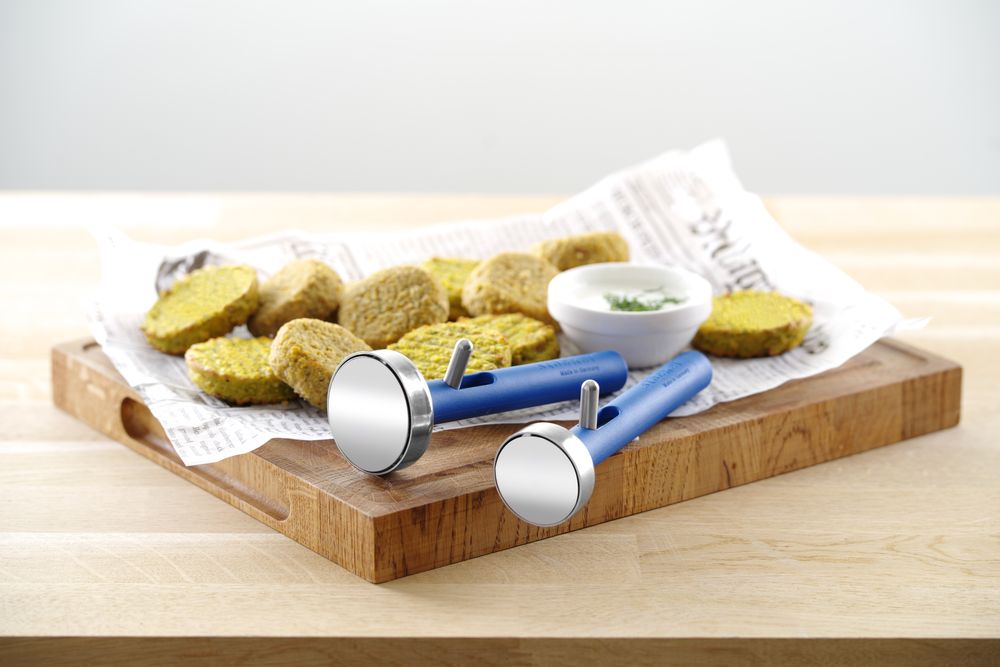 Falafel scoop, Stöckel, 1/70, Blue, ⌀40x150mm