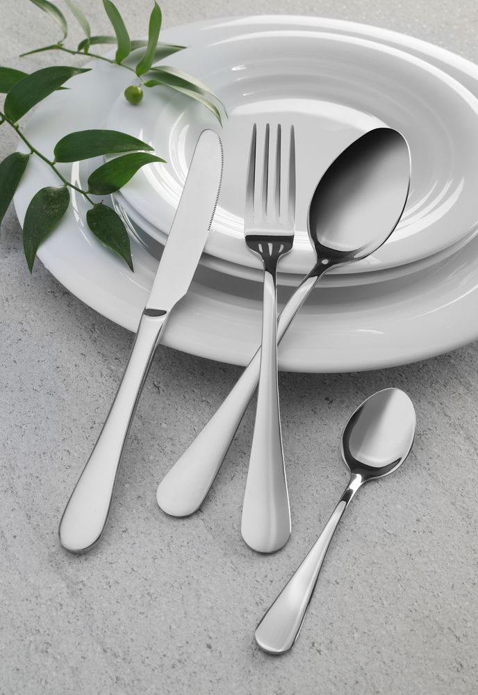 Set med 6 st – Table kniv - 6 pcs, HENDI, Profi Line, 6 pcs., (L)225mm
