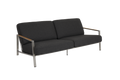 NAOS 2,5-sits - Rostfritt stål/Nearly black