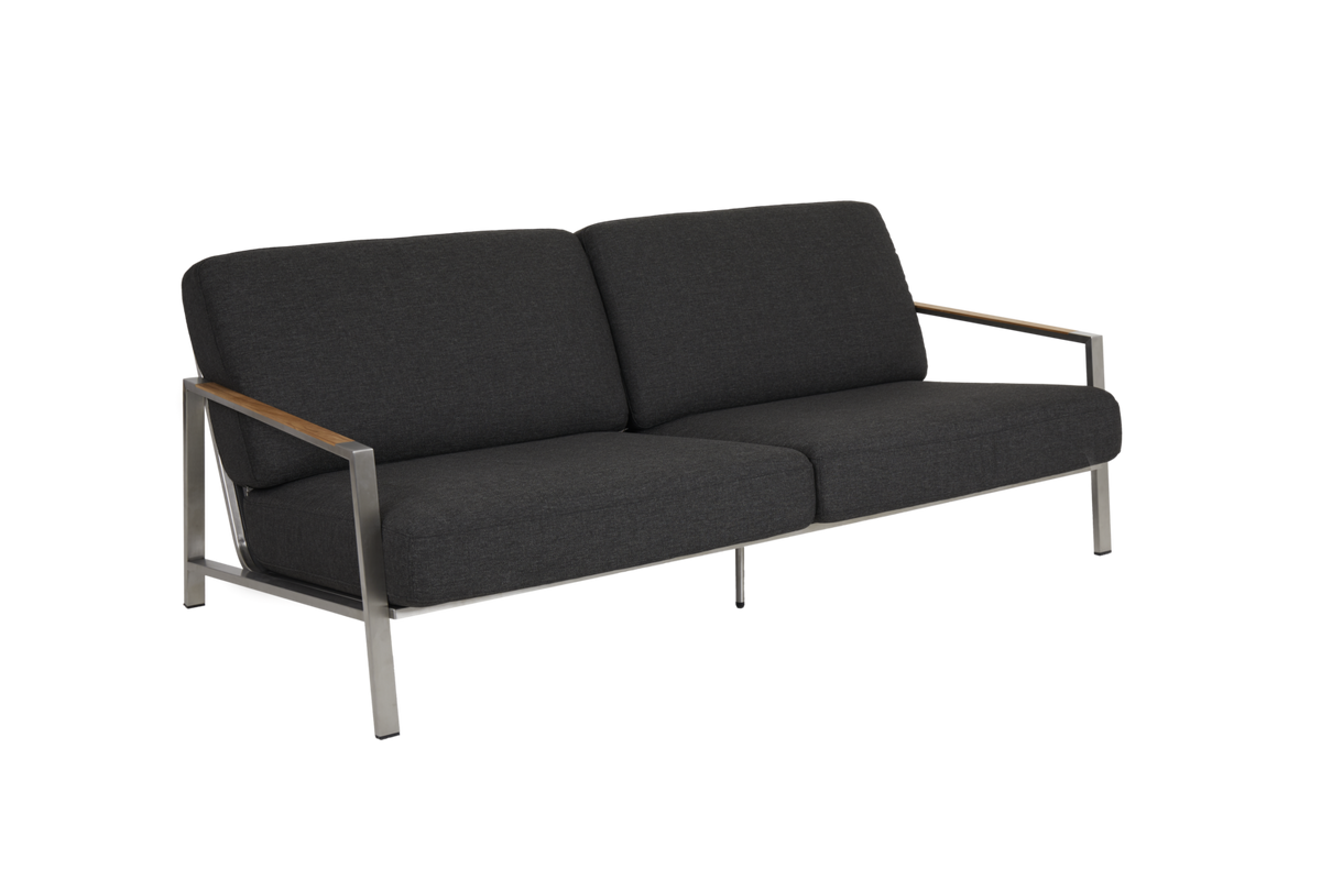 NAOS 2,5-sits - Rostfritt stål/Nearly black
