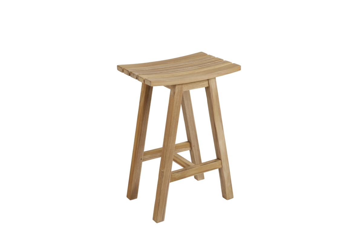 KEROS barpall 45x32 H65 cm - Teak