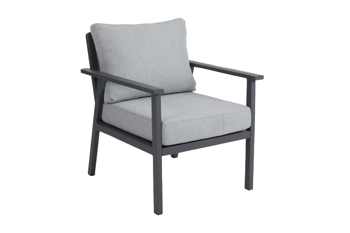SAMVARO HIGH Fåtölj - Antracit/Pearl grey