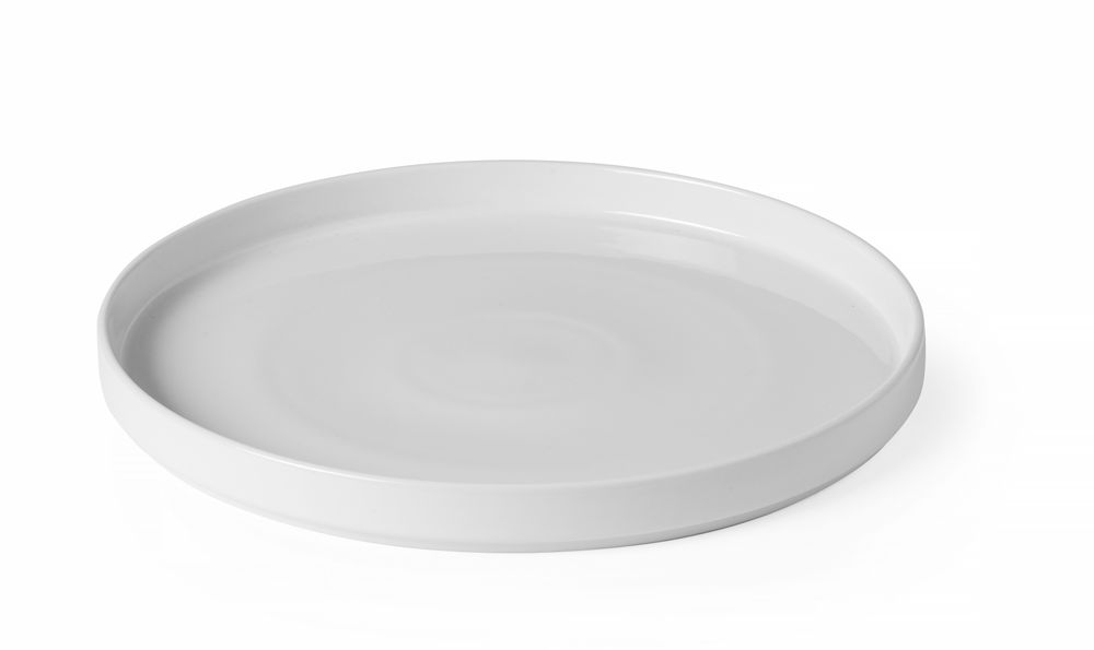Plate with high rim Oslo, HENDI, Oslo, vit, ⌀280x(H)28mm