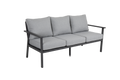 SAMVARO HIGH 3-sits - Antracit/Pearl grey