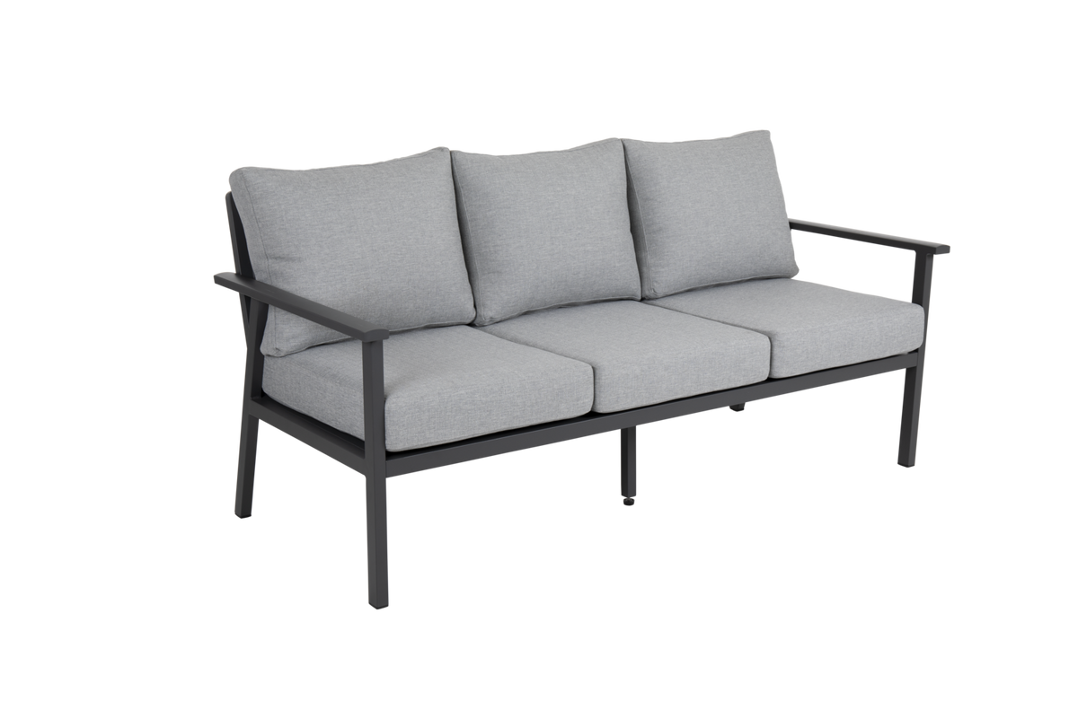 SAMVARO HIGH 3-sits - Antracit/Pearl grey