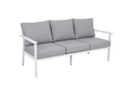 SAMVARO HIGH 3-sits - Vit/Pearl grey