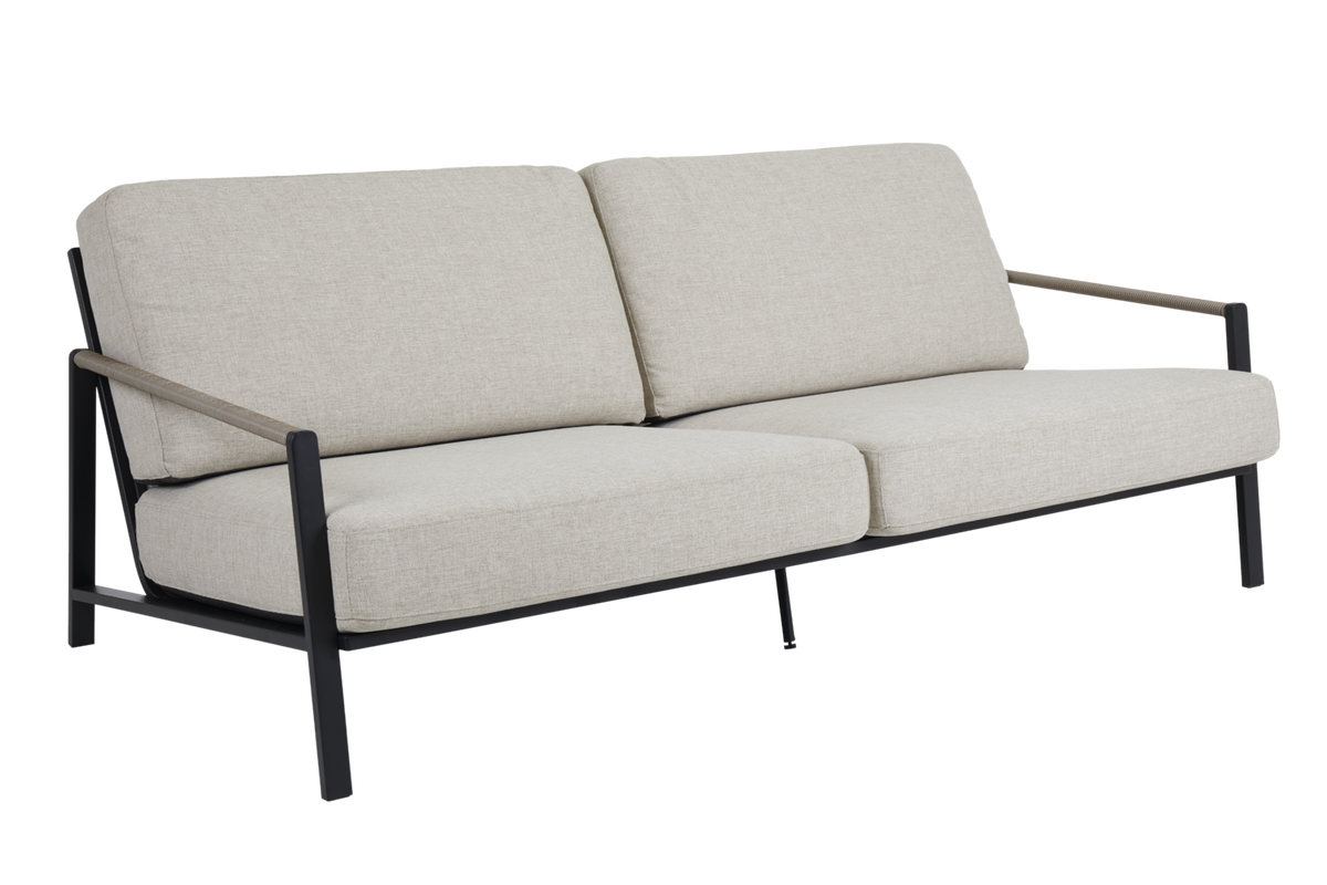 LYRA 2,5-sits - Svart/Sand