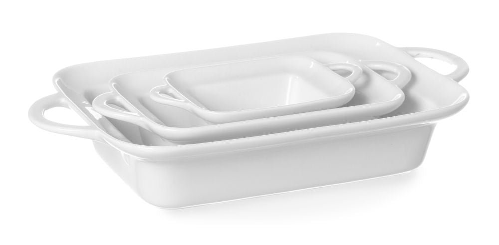 Tapas dish rectangular, HENDI, 0,82L, 328x189x(H)58mm