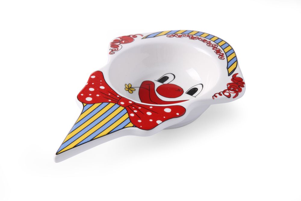 Ice cream skål Clown, HENDI, 226x145x(H)37mm