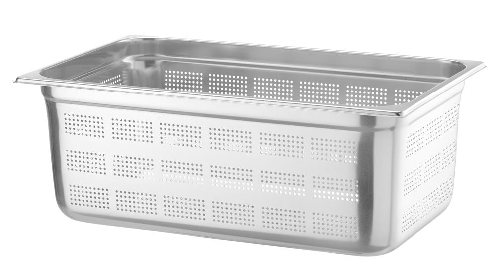 Kantin/behållare GN 1/1 perforerad, HENDI, Profi Line, GN 1/1, 14L, (H)100mm