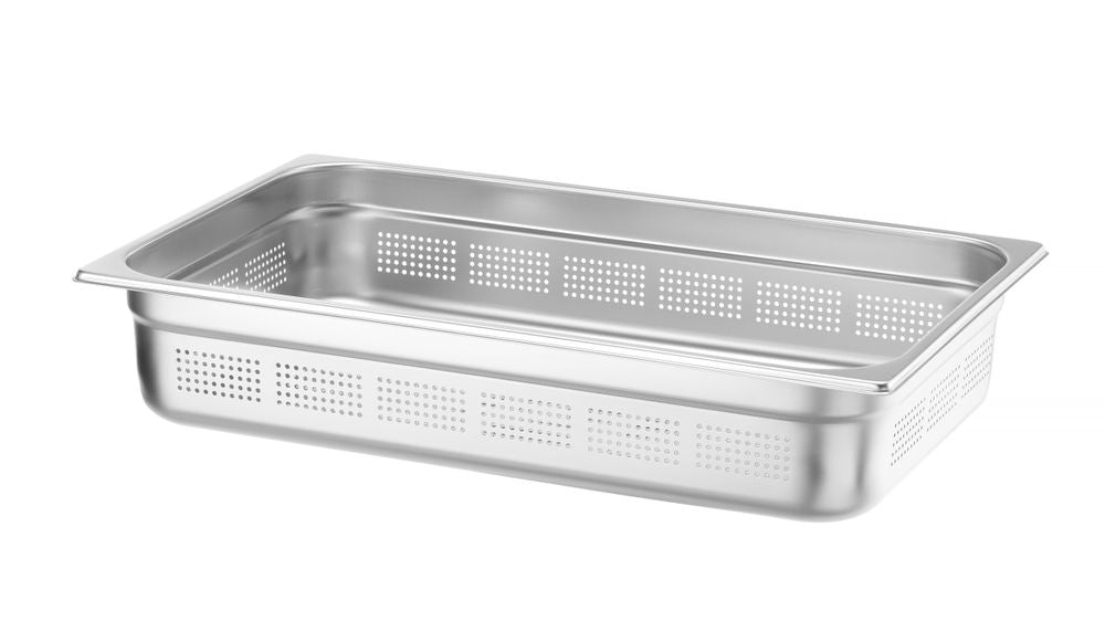 Kantin/behållare GN 1/1 perforerad, HENDI, Profi Line, GN 1/1, 14L, (H)100mm