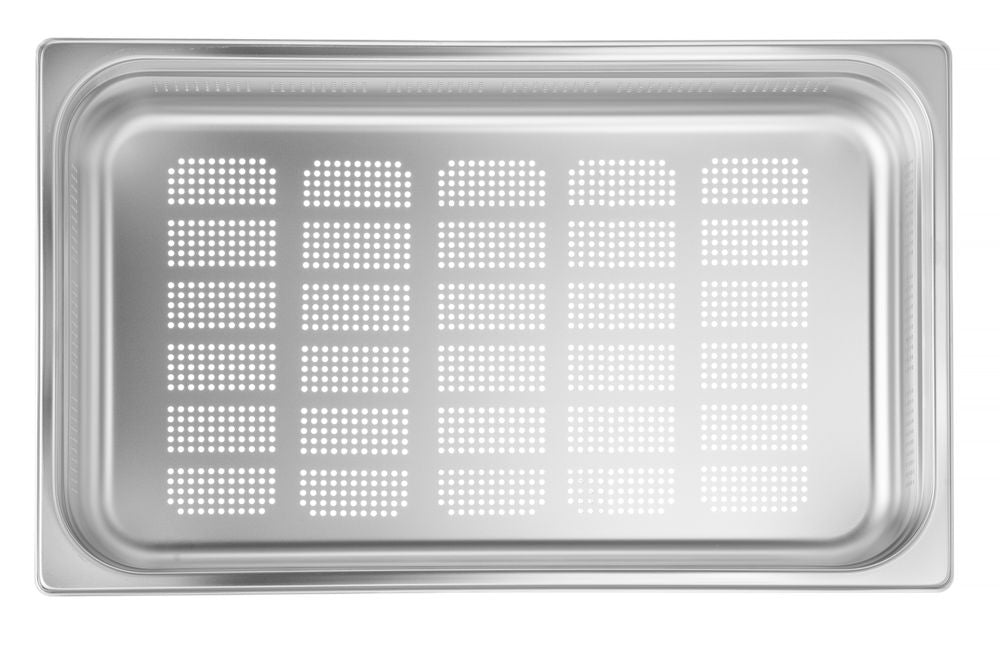 Kantin/behållare GN 1/1 perforerad, HENDI, Profi Line, GN 1/1, 14L, (H)100mm