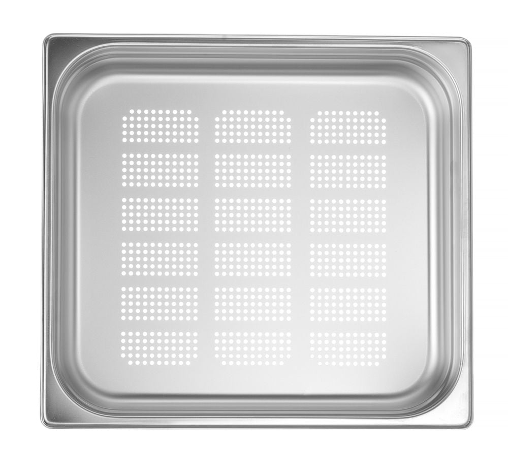 Kantin/behållare GN 2/3 perforerad, HENDI, Profi Line, GN 2/3, 5,5L, (H)65mm