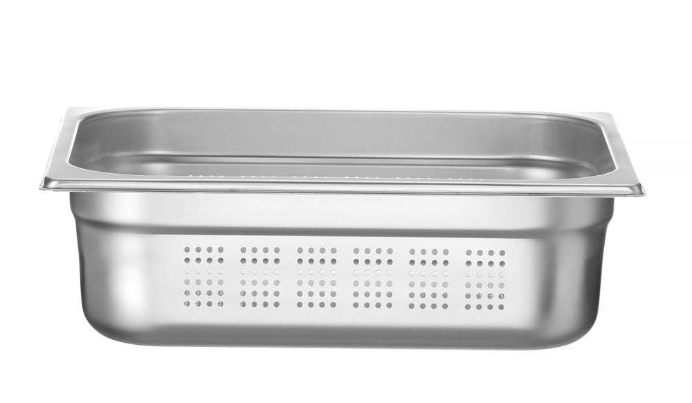 Kantin/behållare GN 1/2 perforerad, HENDI, Profi Line, GN 1/2, 6,5L, (H)100mm
