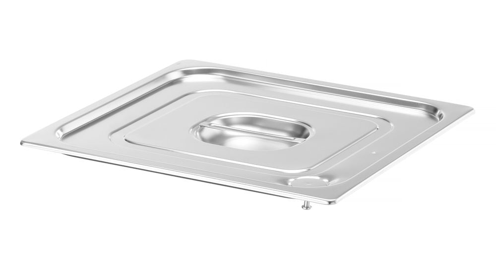 Lid for GN kantin/behållares with silicone rim, HENDI, Profi Line, GN 2/3, 354x325mm