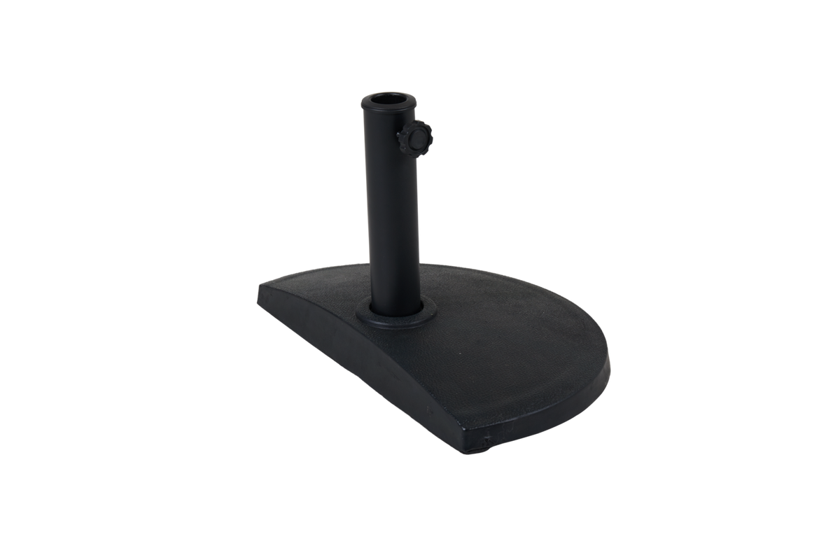 KVITTER parasollfot 9 kg svart