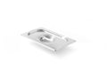 Lid for GN kantin/behållares with ladle recess, HENDI, Kitchen Line, GN 1/4, 265x162mm