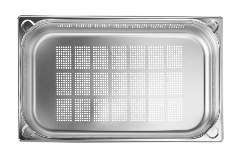 Kantin/behållare GN 1/1 perforerad, HENDI, Kitchen Line, GN 1/1, 14L, (H)100mm