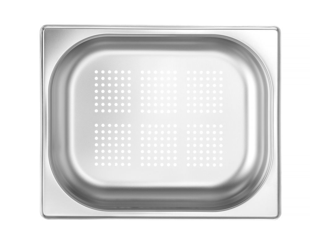 Kantin/behållare GN 1/2 perforerad, HENDI, Kitchen Line, GN 1/2, 4L, (H)65mm