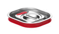 Lid for GN kantin/behållares with silicone rim, HENDI, Kitchen Line, GN 1/6, 156x142mm