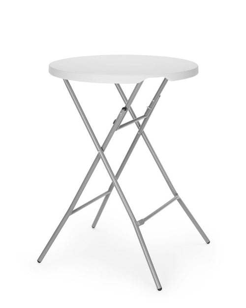 Bar table, AmerBox, max. load 80 kg., White, ⌀800x(H)1100mm