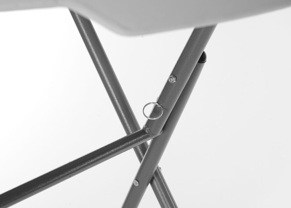 Bar table, AmerBox, max. load 80 kg., White, ⌀800x(H)1100mm
