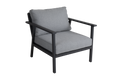 SAMVARO LOW Fåtölj - Antracit/Pearl grey