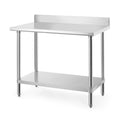 Work table with backsplash, HENDI, Budget Line, 1000x600x(H)950mm