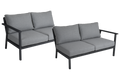 SAMVARO LOW HV avslut - Antracit/Pearl grey