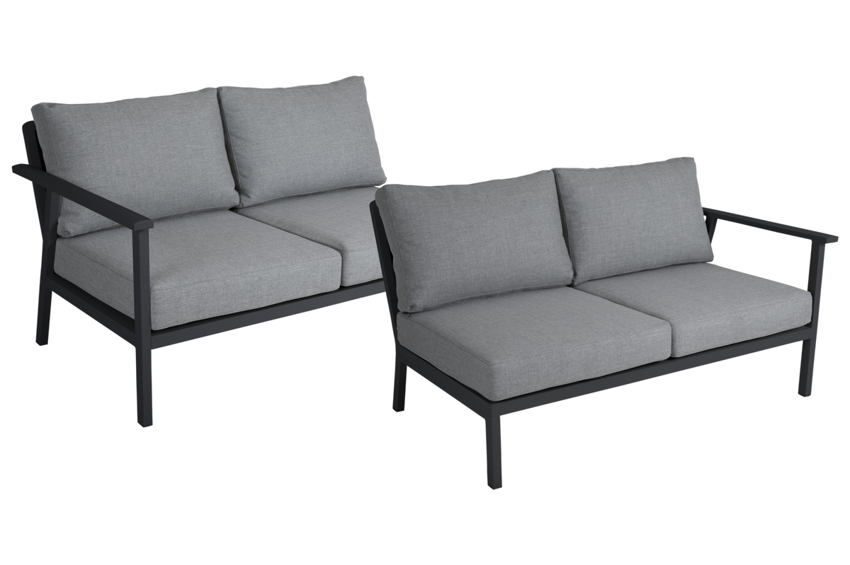 SAMVARO LOW HV avslut - Antracit/Pearl grey