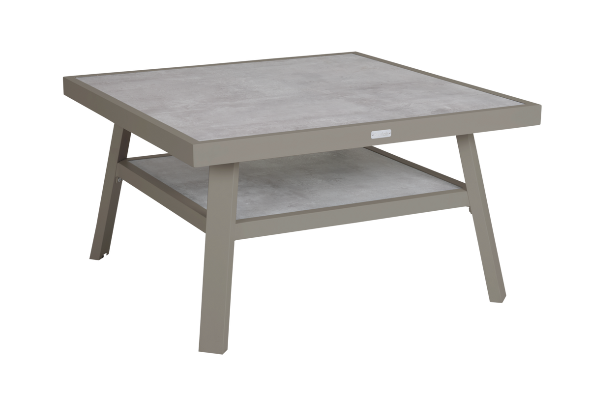 SAMVARO LOW 90x90 H50 cm - Khaki/Khaki