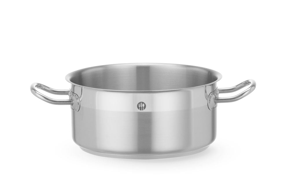 Stew gryta low - utan lock, HENDI, Profi Line, 2,8L, ⌀200x(H)90mm, Round