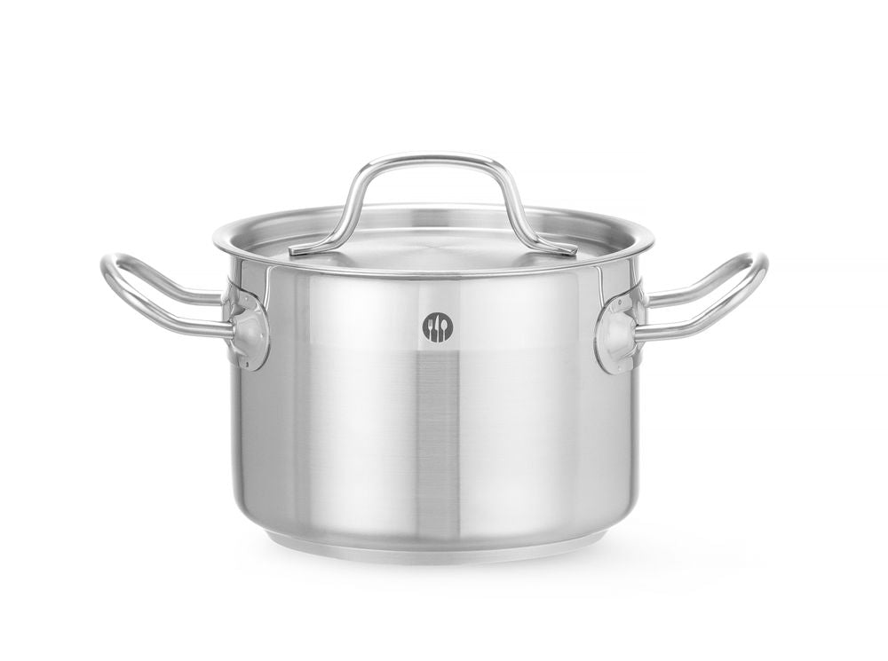 Stew gryta medium - med lock, HENDI, Profi Line, 2,1L, ⌀160x(H)110mm