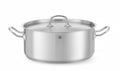 Stew gryta low - med lock, HENDI, Kitchen Line, 7,3L, ⌀280x(H)120mm