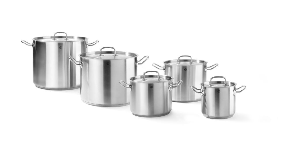 Stew gryta high – med lock, HENDI, Kitchen Line, 2,8L, ⌀160x(H)140mm