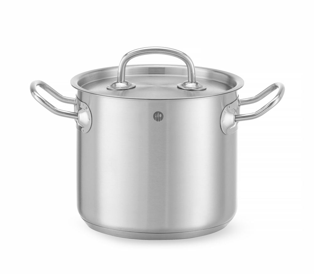 Stew gryta high – med lock, HENDI, Kitchen Line, 9L, ⌀240x(H)200mm