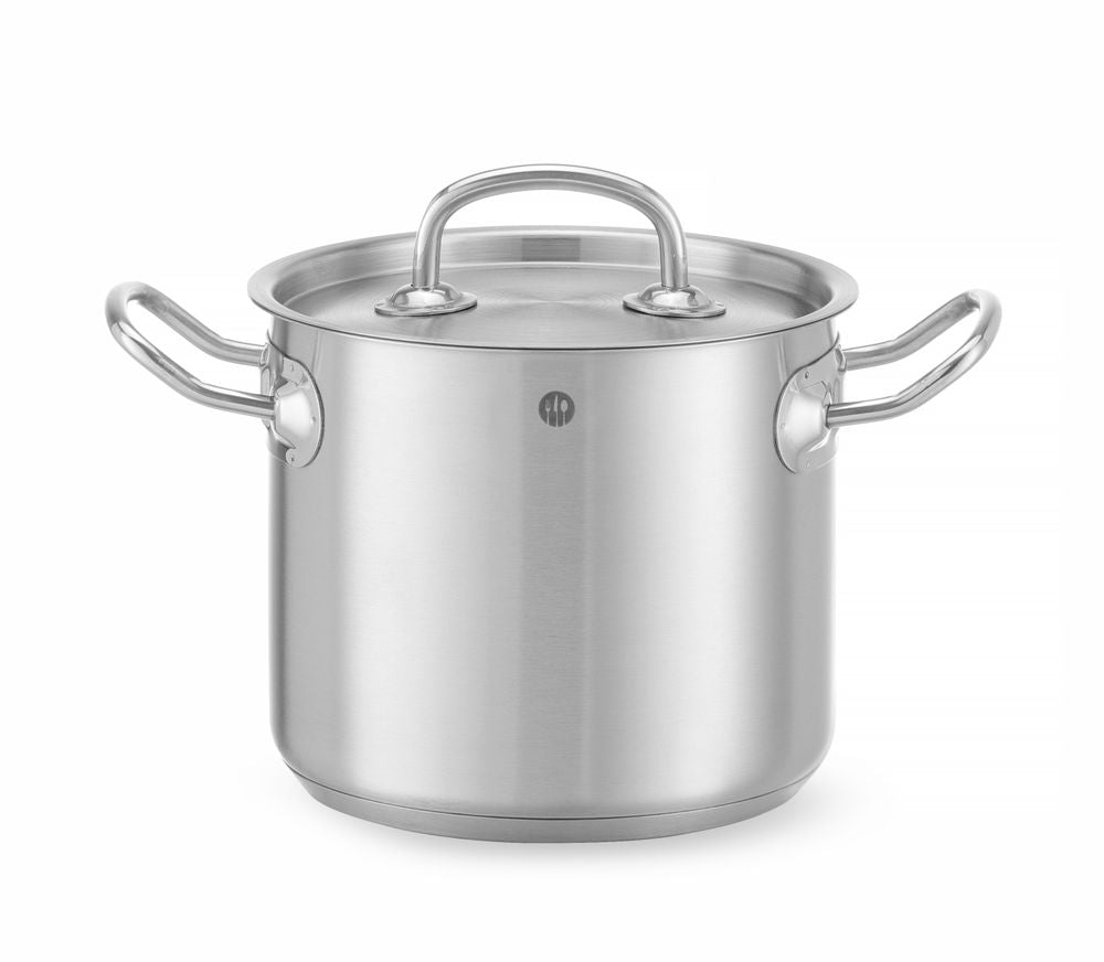 Stew gryta high – med lock, HENDI, Kitchen Line, 45L, ⌀400x(H)360mm