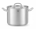 Stew gryta high – med lock, HENDI, Kitchen Line, 5L, ⌀200x(H)160mm